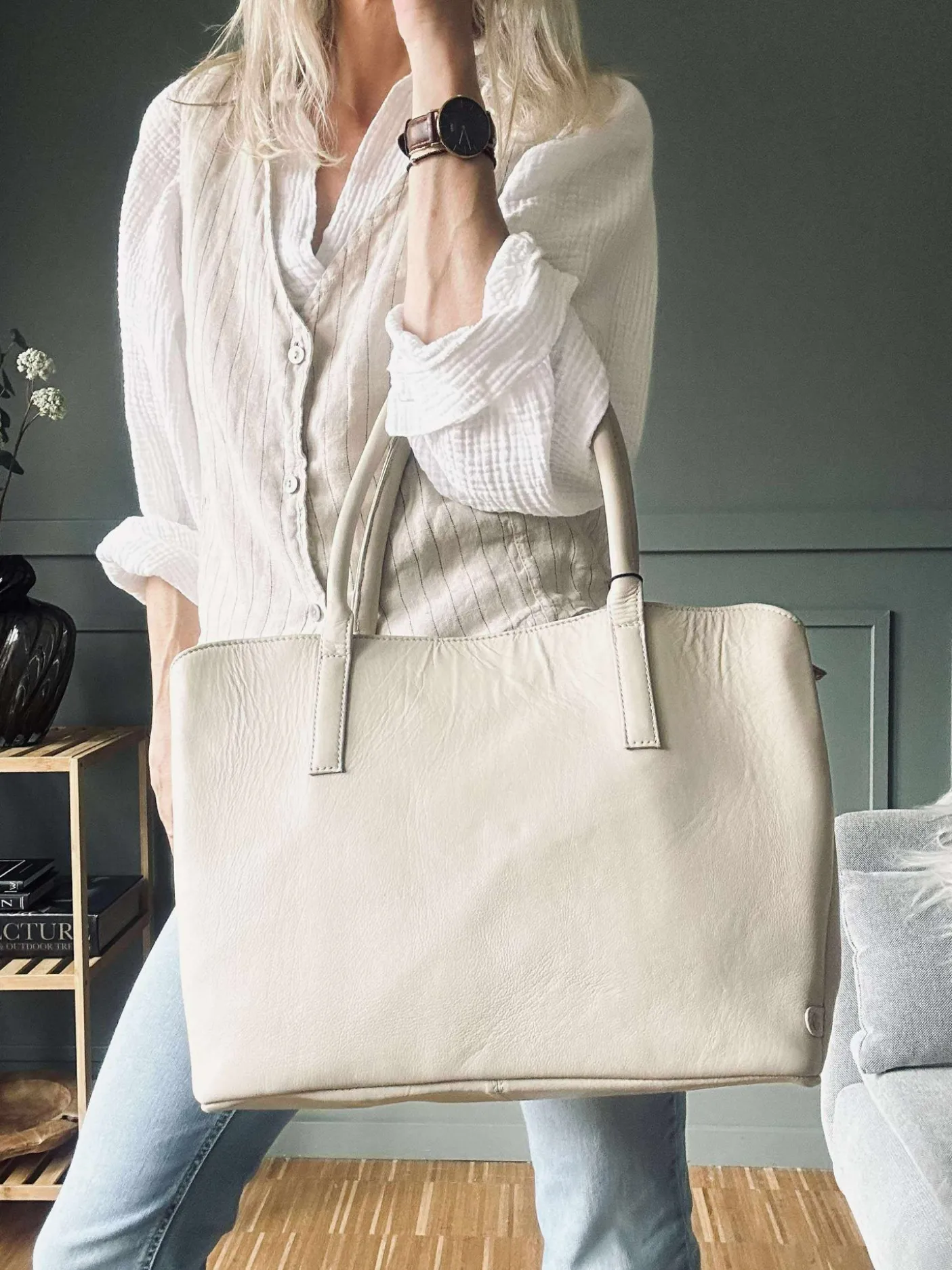 Arbejdstaske / shopper – Soft sand