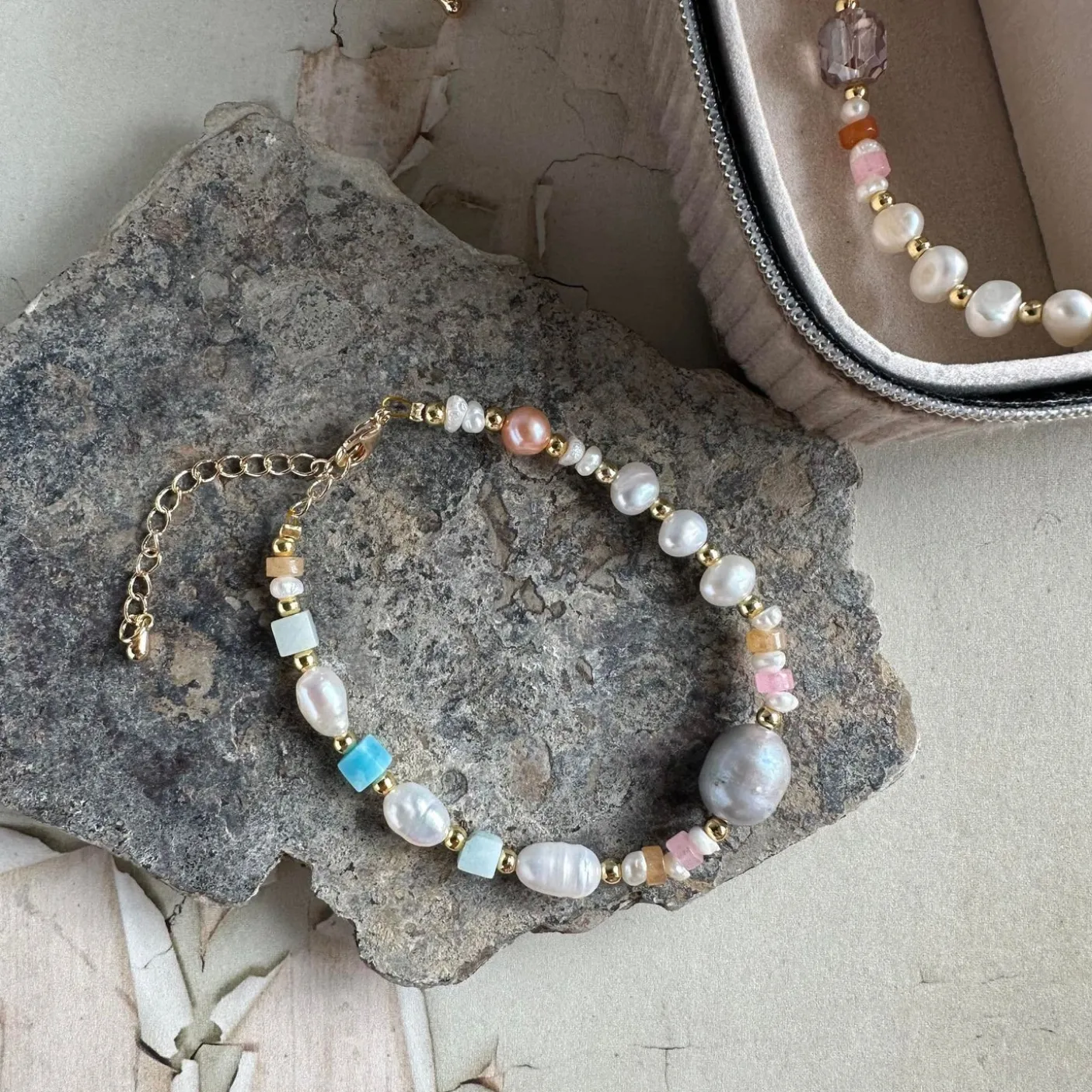 Armbånd Eloise 18K forgyldt