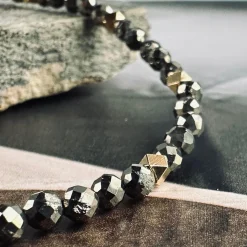 Armbånd Liv Pyrit