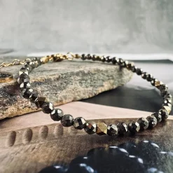 Armbånd Liv Pyrit