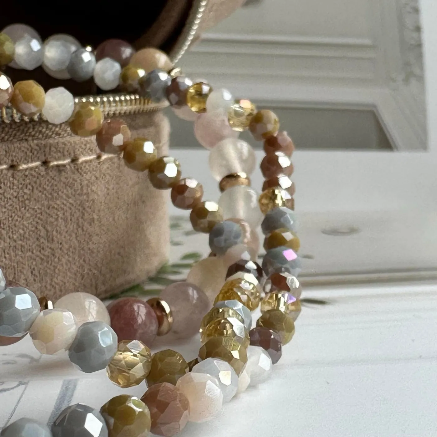 Armbånd Luna Blush Mix – Sæt med 3 stk