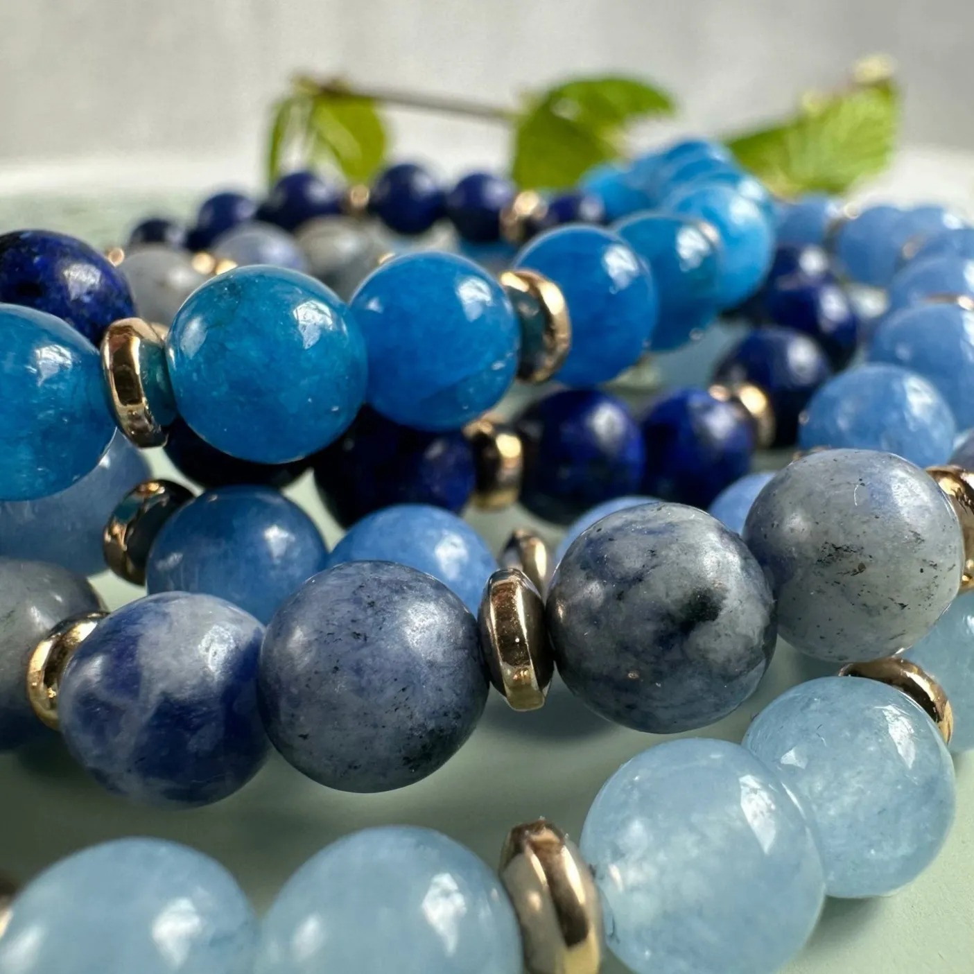 Armbånd Mollie – Blue mix