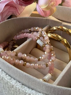 Armbånd Sarabella Soft Rose – Sæt med 3 stk