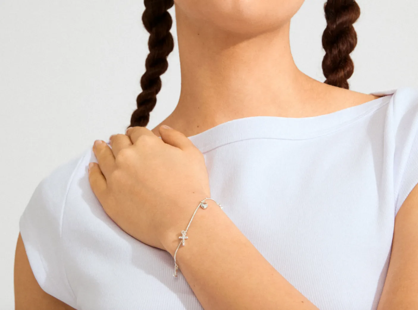 Armbånd sølvbelagt