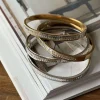 Armring FILUCA forgyldt