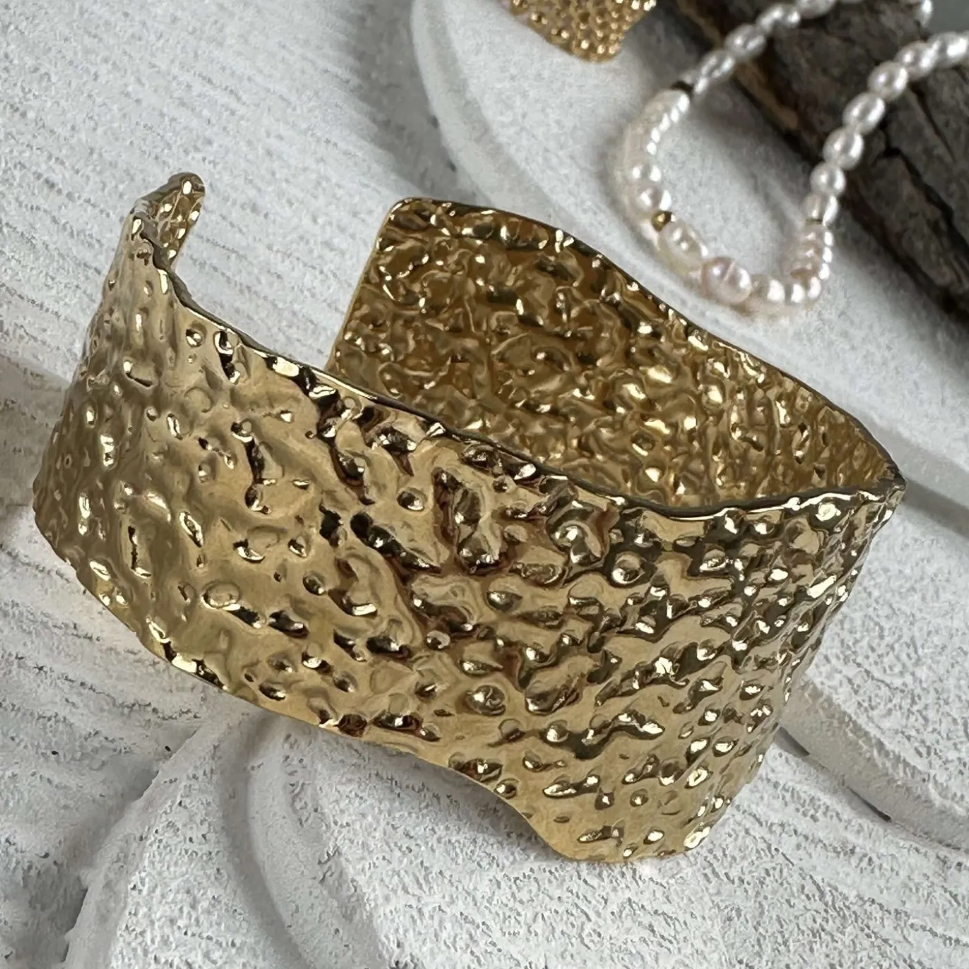 Armring KLEOPATRA forgyldt