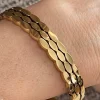 Armring LUCCIA forgyldt
