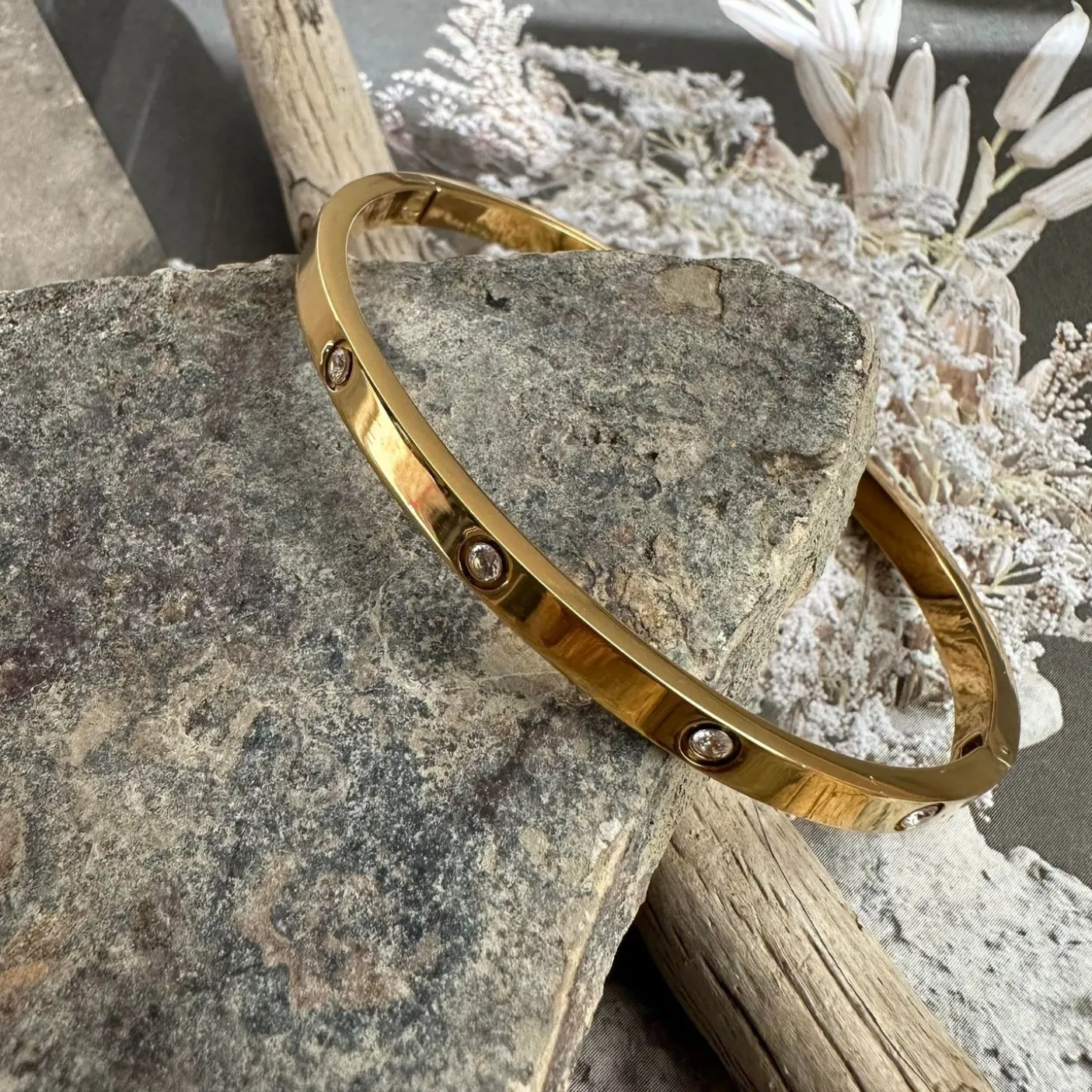 Armring Mindy 18K forgyldt