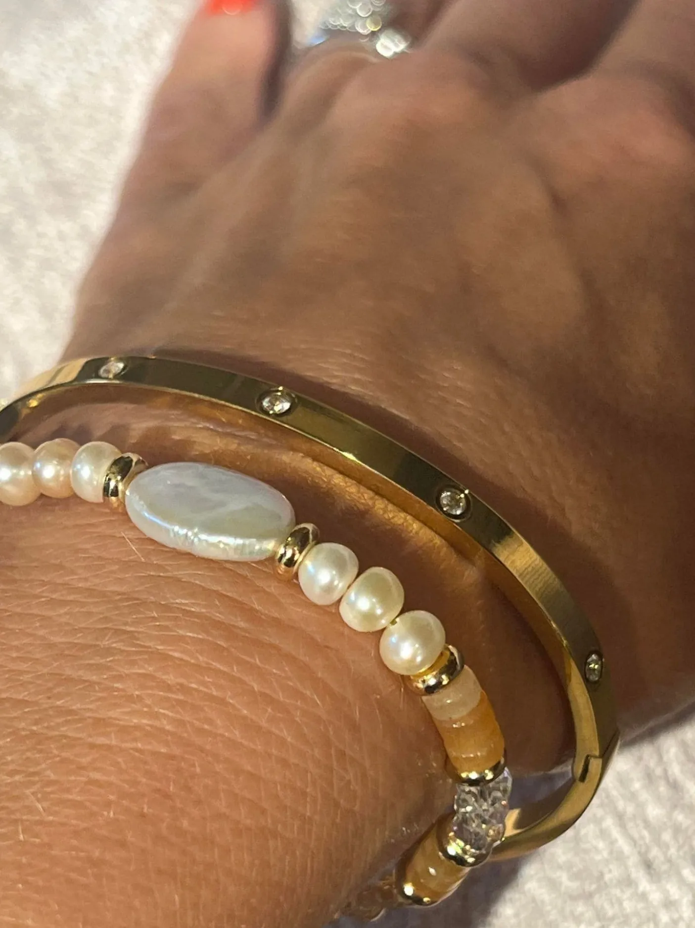 Armring Mindy 18K forgyldt