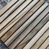 Bademåtte - Teak rulle 40x60