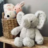 Bamse Elefant - 25cm - Grå