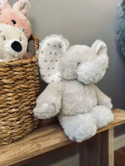 Bamse Elefant - 25cm - Grå