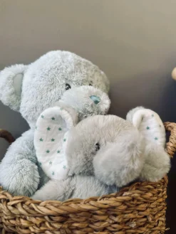 Bamse Elefant - 25cm - Grå