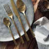 Bestik til 4 personer - Classic Gold