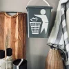 BIO Spand med låg - Grå