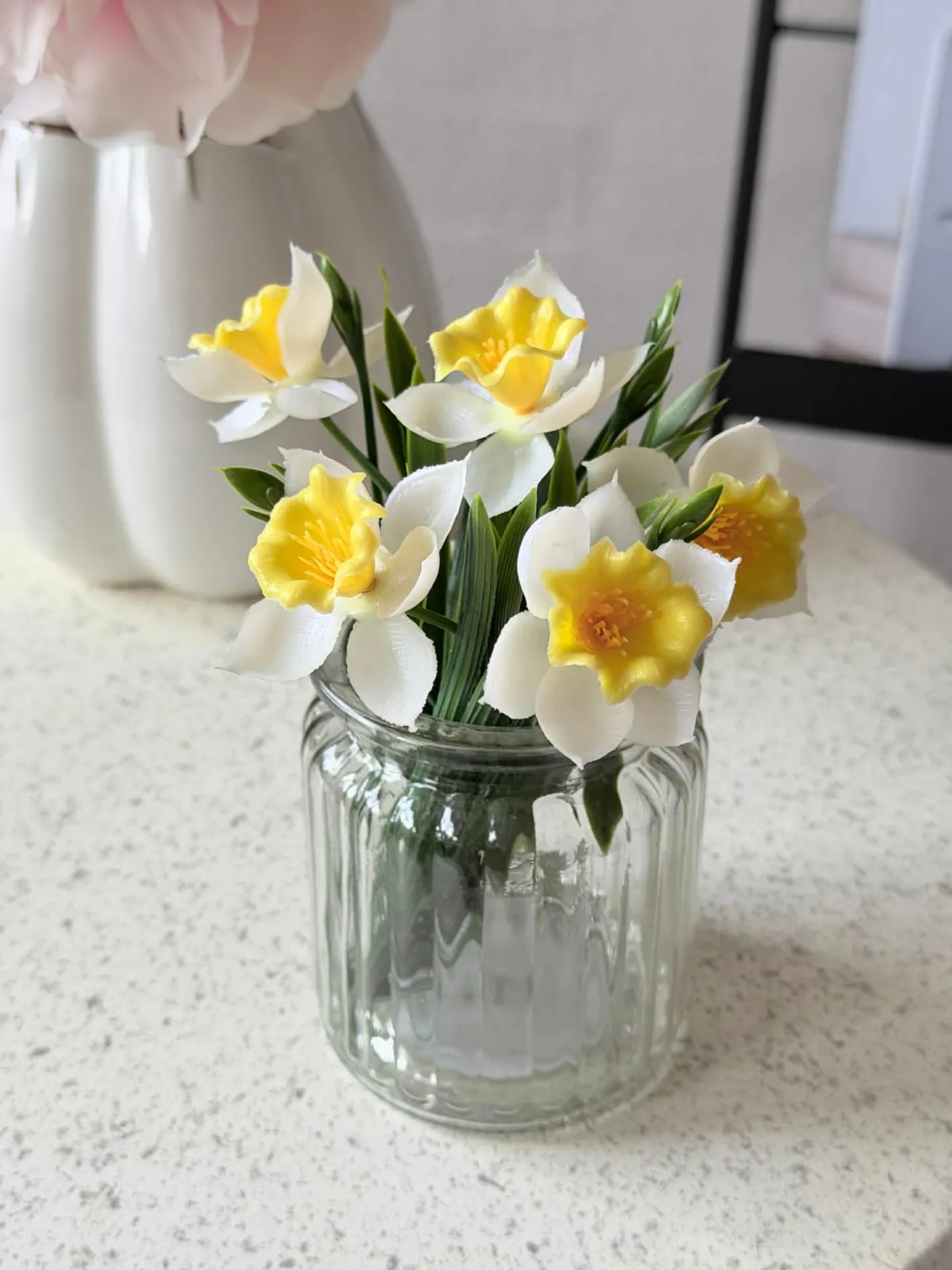 Blomster i vase - Flere farver