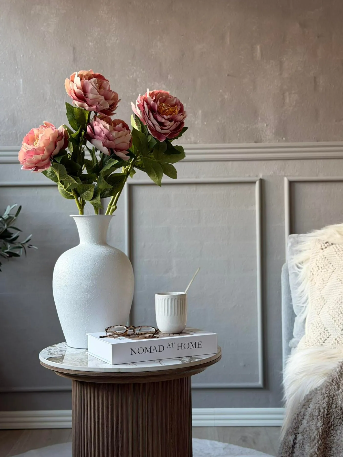Blomst Pæon Rosa
