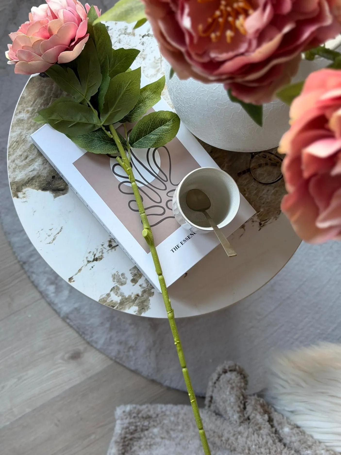 Blomst Pæon Rosa