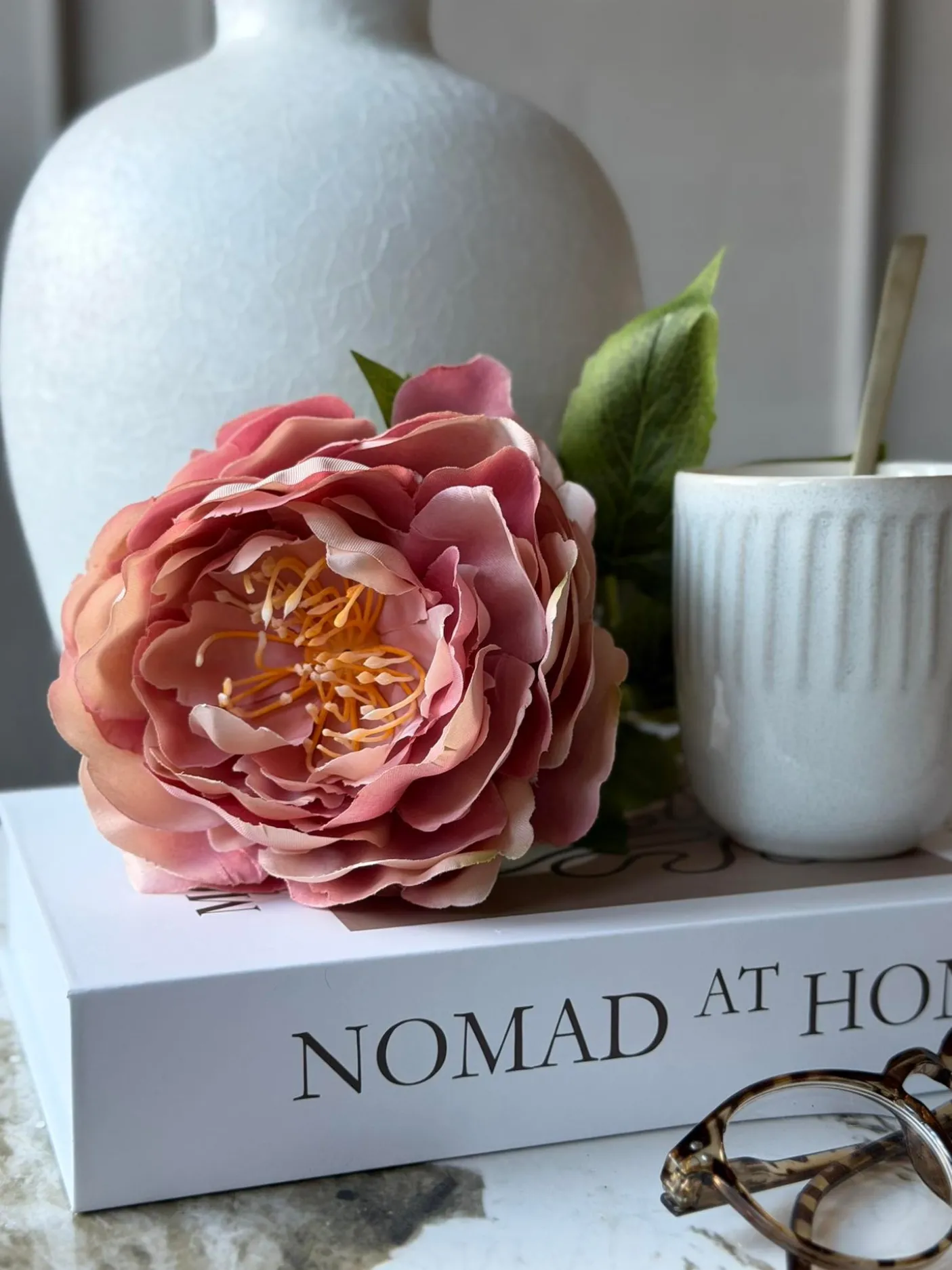 Blomst Pæon Rosa
