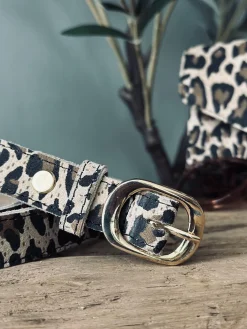Bælte Aura leopard – 95 cm