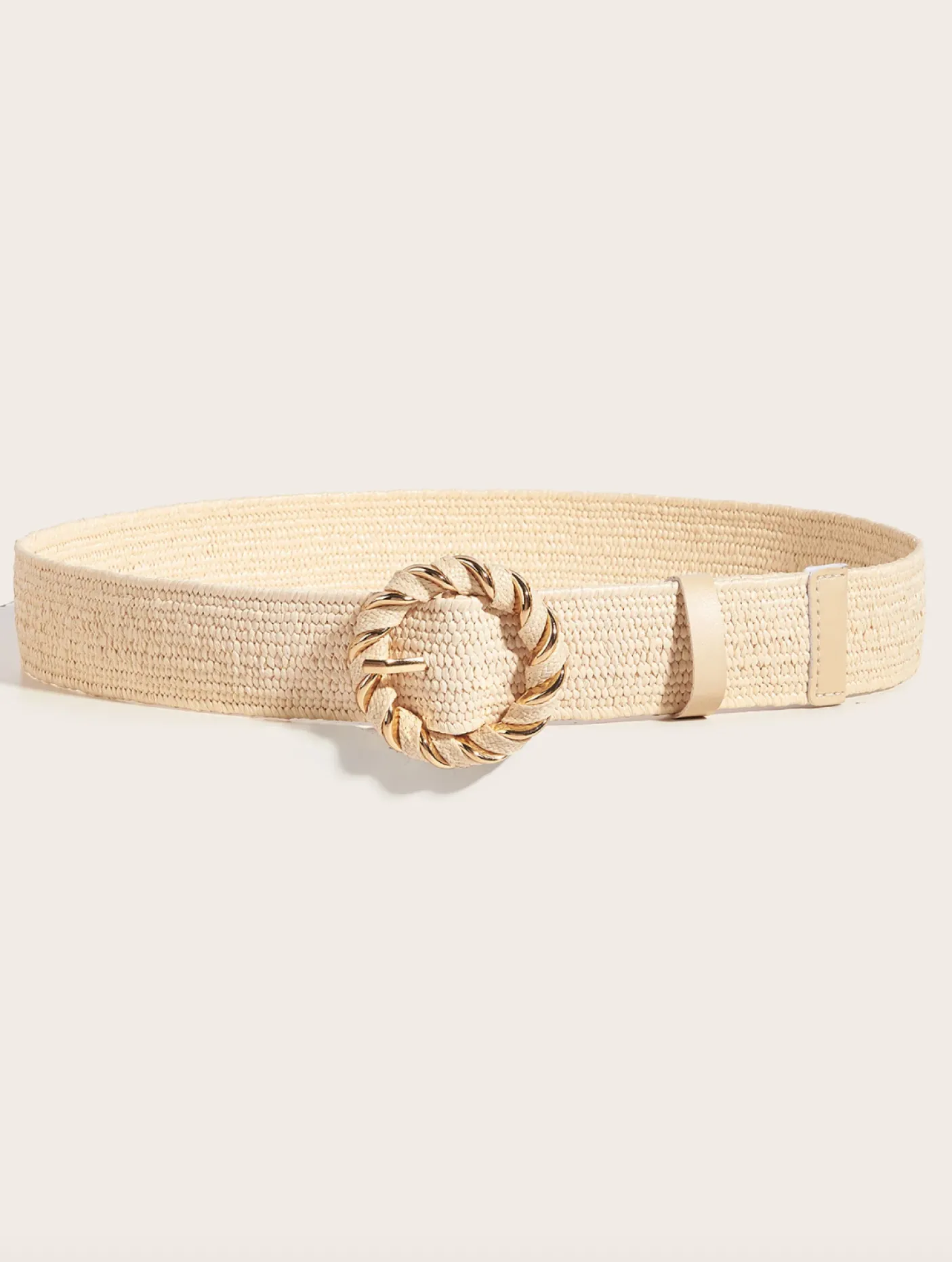 Bælte Sofia - Beige / Guld