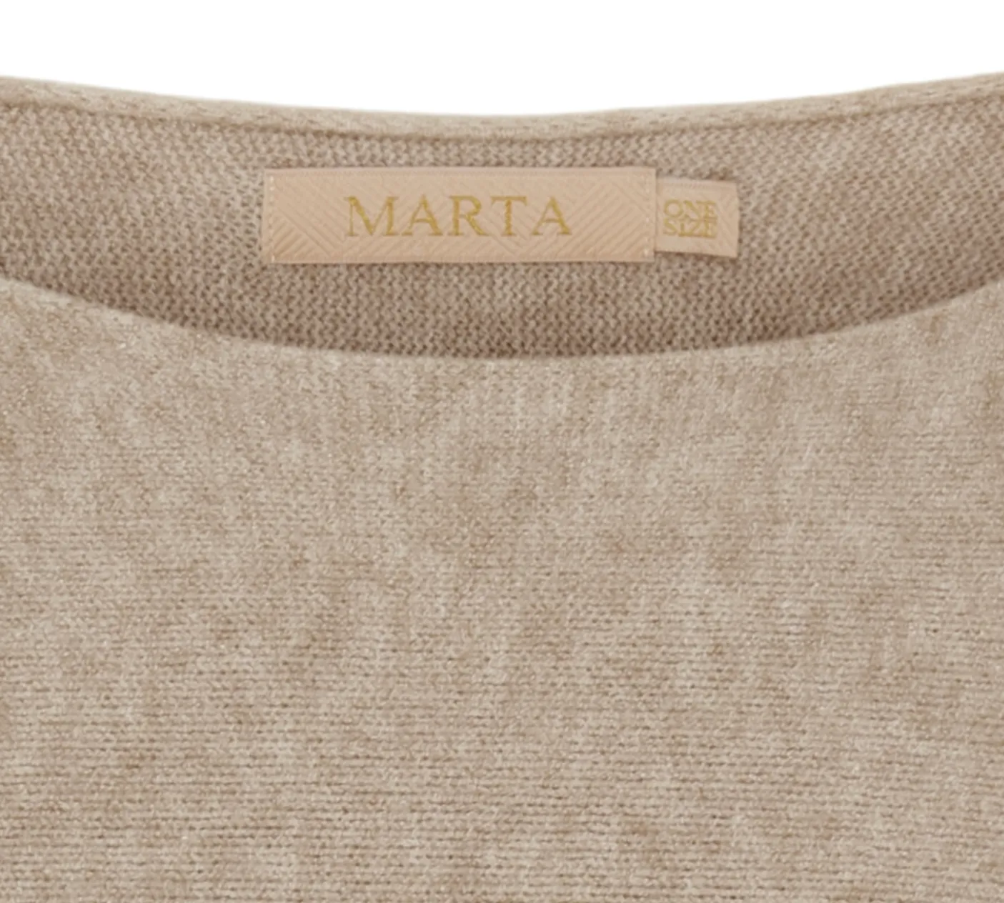 Bluse Sia medium beige – Oversize