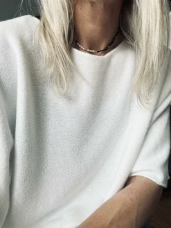 Bluse Sia white – Oversize