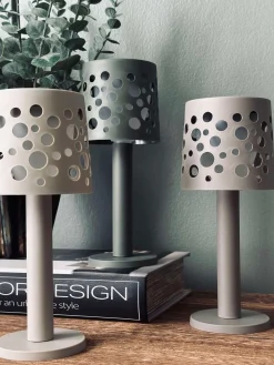 Bordlampe med solceller - Army