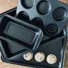 Bradepander og forme – Sæt af 4 stk Non Stick