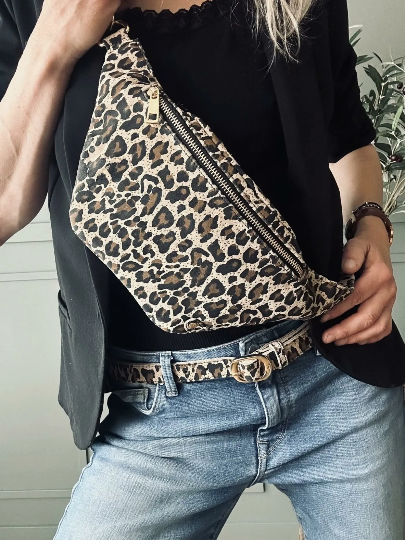 Bumbag Aura Leopard