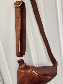 Bumbag JUNE - Dark cognac