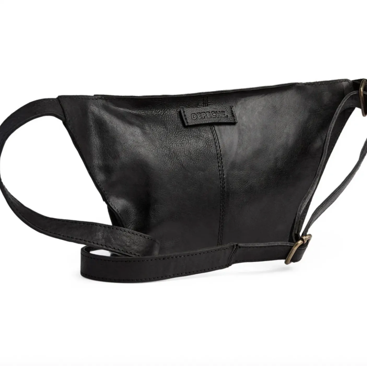 Bumbag med nitter - Black