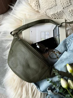 Bumbag Misse - Army / Silver