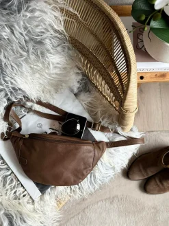 Bumbag Misse - Coffee / Gold