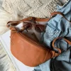 Bumbag Misse - Cognac / Silver