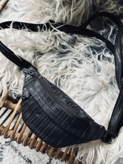 Bumbag Tasha - Sort flet