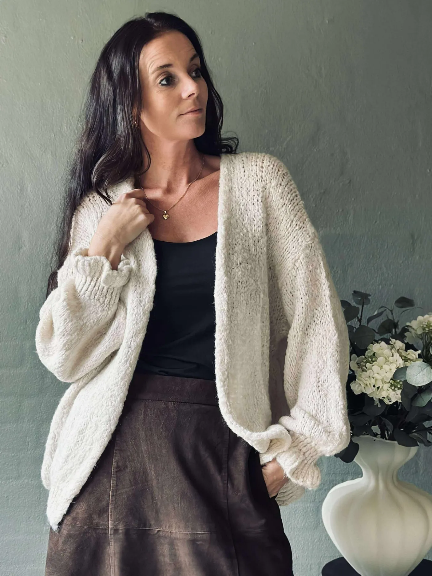 Cardigan Oversize - Off white