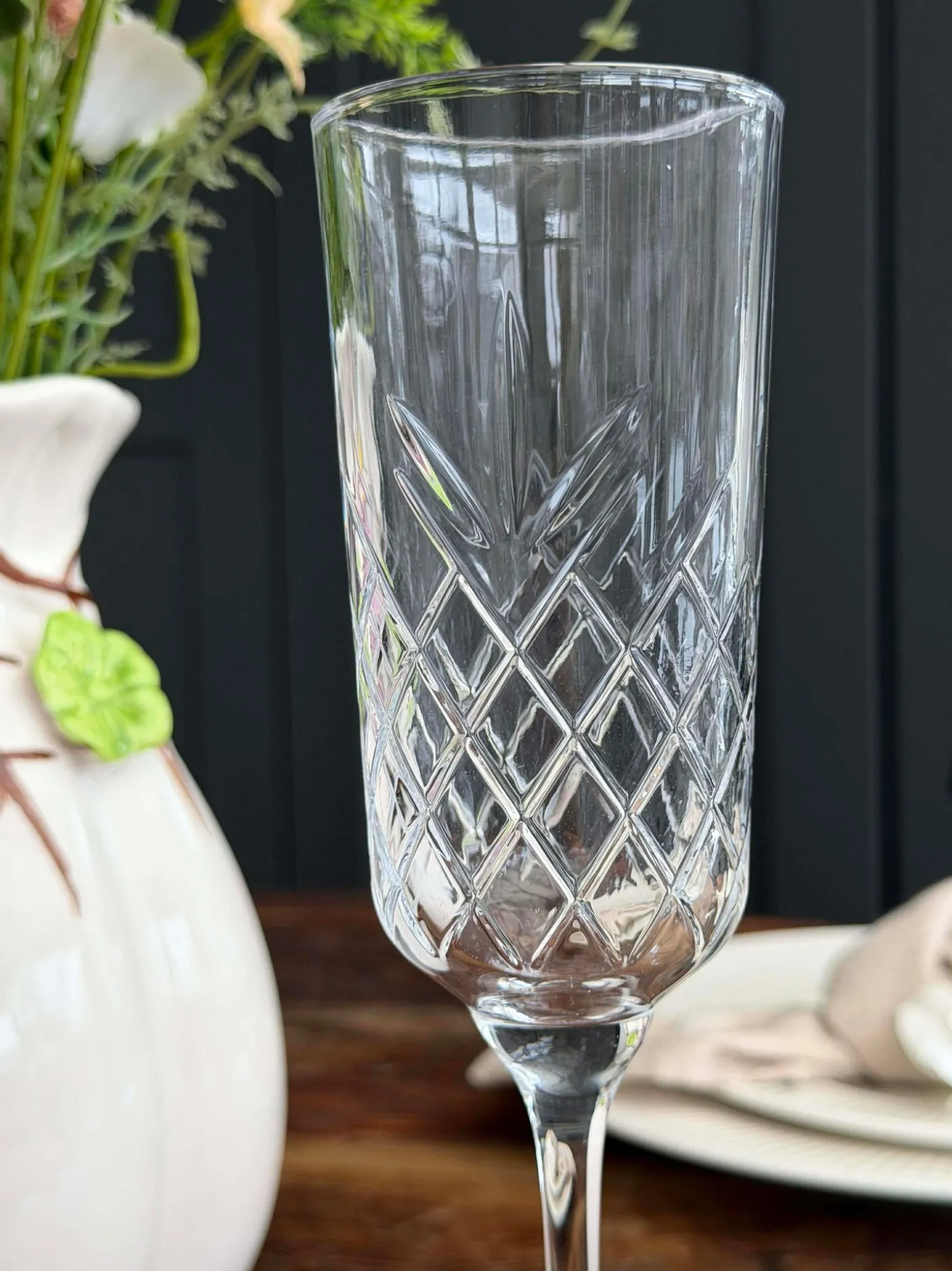 Chanpagne glas - 2 stk