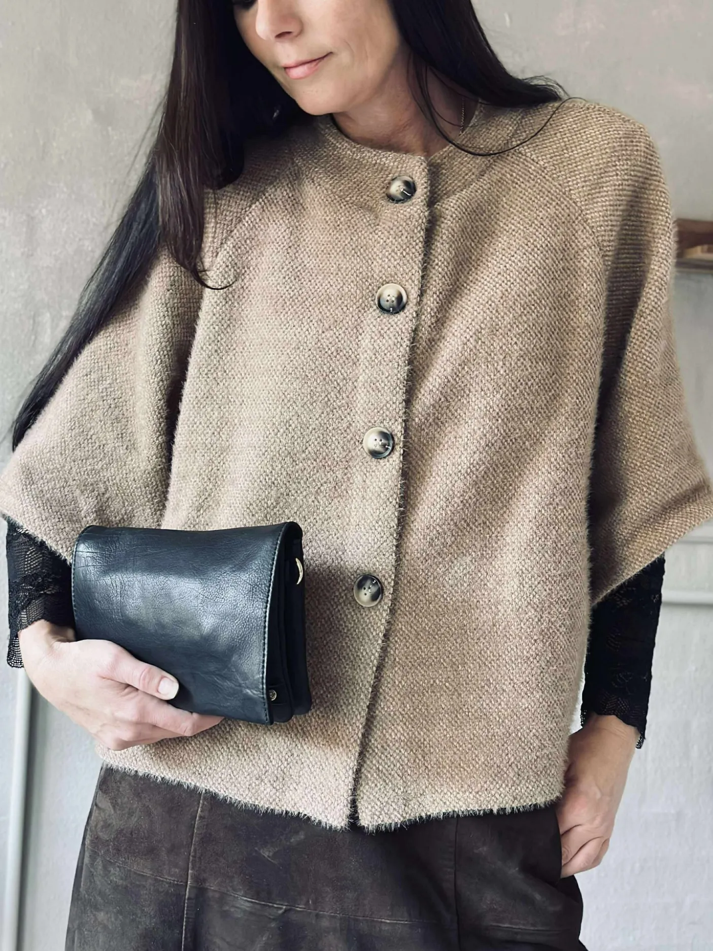 Clutch Black / gold