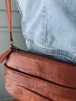 Clutch Jelva Cognac