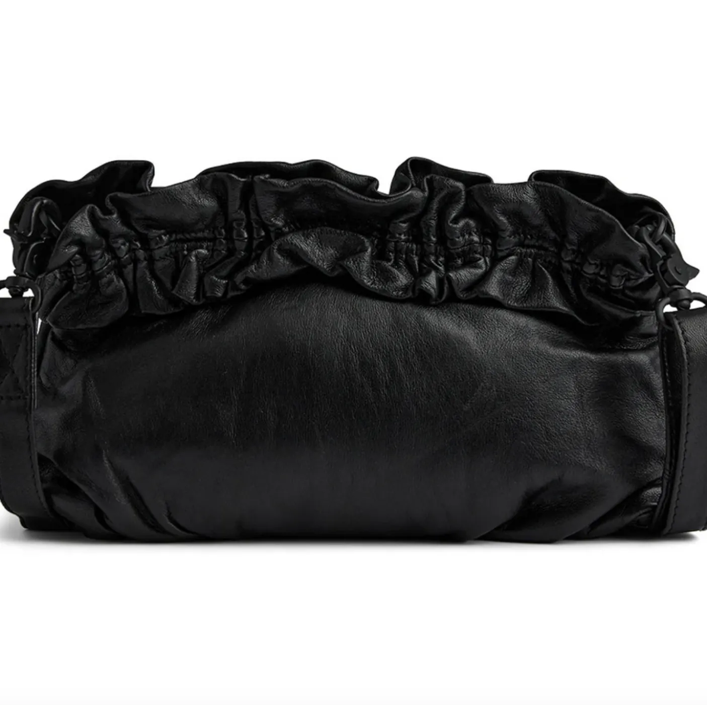 Clutch med flæser Nero