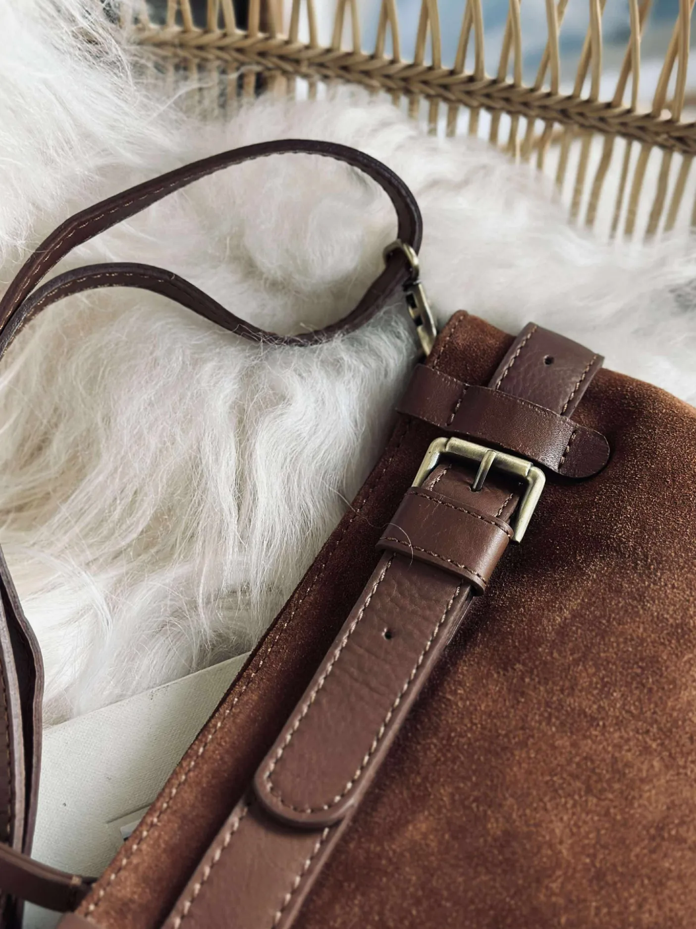 Clutch ruskind - Cognac