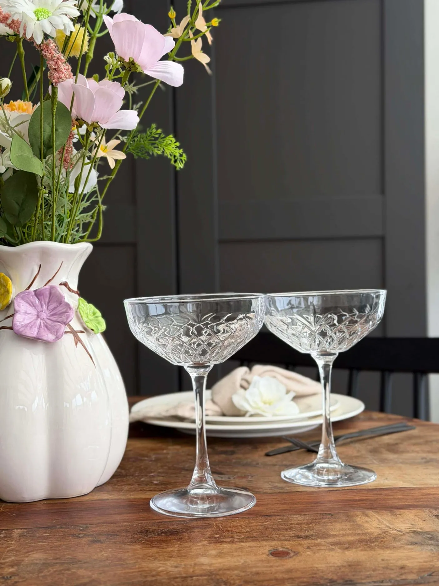 Cocktail glas - 2 stk