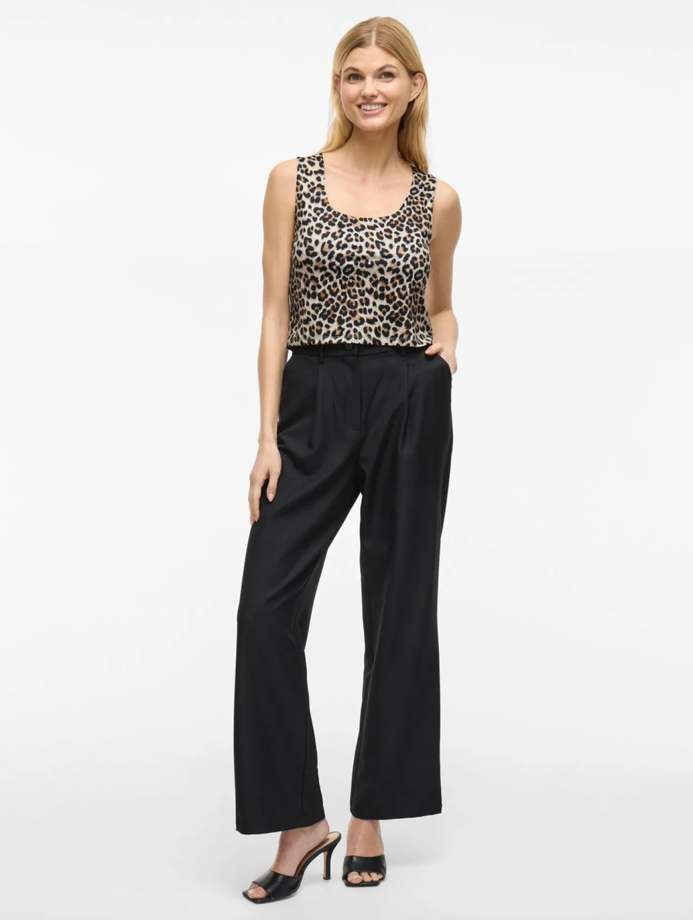 Crop tank top - Leo