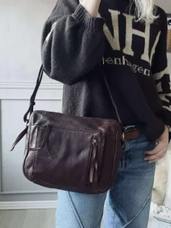 Crossbody Raw Boheme Big – Brown