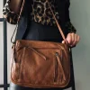 Crossbody Raw Boheme Big – Cognac