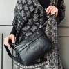 Crossbody Raw Boheme Medium – Black