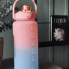 Drikkeflaske 2000ml - Pink / Blue