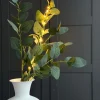 Eucalyptus gren med lys - 100cm