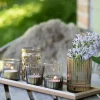 Fad med 7 lysestager